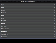 Tablet Screenshot of m.sevierriver.org